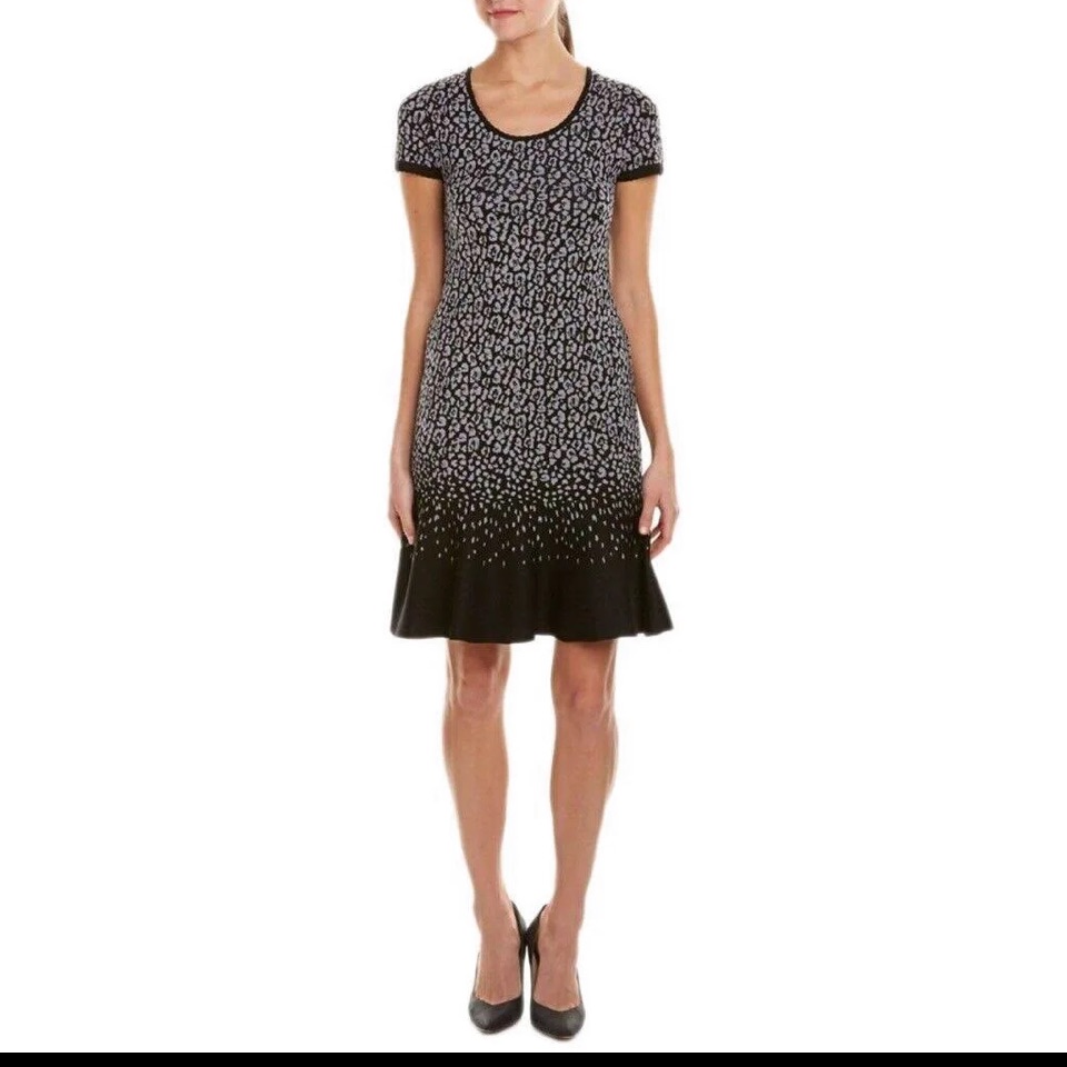 Rebecca Taylor Wildcat Jacquard Dress